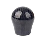 TROIOIUM True Carbon Fiber Gear Shift Knob Manual Transmission Gear Stick Head Shifter Lever Handle With Limiter Adapter