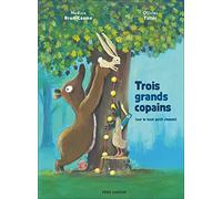 Trois grands copains sur le tout petit chemin