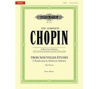 Chopin – Trois Nouvelles Études – Edición Urtext – Edition Peters