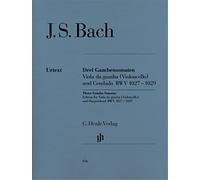 Trois sonates pour viole de gambe bwv 1027-1029