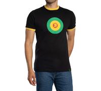 Trojan de los hombres Camiseta con el logotipo de Target, Negro