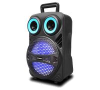Troley 8 w, altavoz de 8', con microfono, con luz, bateria 1,200mha, u