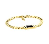 Troli Brazalete Stylish Gold-Plated Bracelet with Black Crystal VESB0627G-A-PET sTO3588 Marca