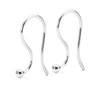 Trollbeads 10601 - Pendientes de plata de ley