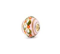 Trollbeads Abalorio de cristal con patrón de ciudad, hecho a mano, para pulseras, regalo de joyería coleccionable de inspiración urbana para mujer