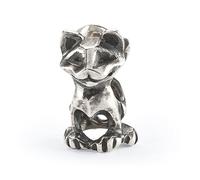 Trollbeads Colección otoñal Pfötchenliebe Silberbeads, talla única, Plata esterlina, No es una piedra preciosa