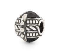 Trollbeads Colección Otoño Camino de la Felicidad 2024 Cuentas de Piedras Preciosas Hecho a Mano, Small, Plata de ley, 0