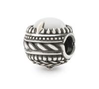 Trollbeads Colección Otoño Camino de la Felicidad 2024 Cuentas de Piedras Preciosas Hecho a Mano, Small, Plata de ley, 0