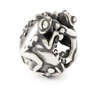Trollbeads Colección Primavera Carpe Diem 2025 Cuentas de Plata Hecho a Mano (TAGBE-60013 Nenúfares)
