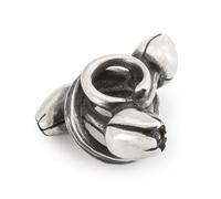 Trollbeads Colección Primavera Compuestos Florecientes 2024 Cuentas de Plata, talla única, Plata de ley, No es una piedra preciosa