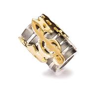 Trollbeads Cuenta para Mujer Hallelujah 750 Tricolor - TAGBE-00113