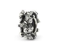 Trollbeads Espaciador de mariposa, small, Plata esterlina, 0