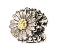 Trollbeads Margarita de cuentas de plata 925, Plata de ley, Kein Edelstein