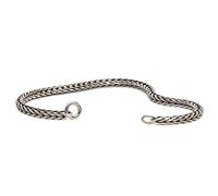 Trollbeads Pulsera de plata de ley 925, 21 cm