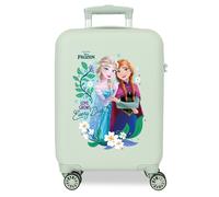Joumma Disney Frozen Ice Dreams Maleta de Cabina Menta 33x50x20 cm Rígida ABS Cierre de combinación Lateral 28L 2,2kg 4 Ruedas Dobles Equipaje de Mano