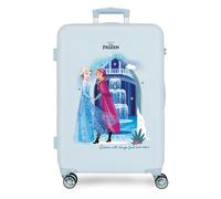 TROLLEY ABS 65CM.4R.C/EXP. FROZEN SISTER FOREVER AZUL CLARO