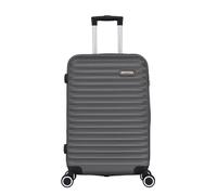 TROLLEY ADC Maleta de Cabina - 55x34x23 cm, 39 L Maleta de Viaje, ABS Ligero y Resistente, 4 Ruedas Dobles Silenciosas 360, Candado de Combinación - Colección Classiq - Gris Antracita