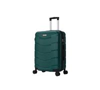 TROLLEY ADC - Maleta de Viaje Mediana 65x41x26 cm - Rígida, Ligera 3 Kg - 65 litros - 4 Ruedas Dobles Silenciosas - Manejable, Práctica e Impermeable - Colección Wall - Gris Plata