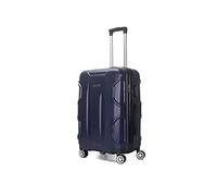 TROLLEY ADC Maleta Mediana - 65x41x26 cm, 65 L Maleta de Viaje, ABS Ligero y Resistente, 4 Ruedas Dobles Silenciosas 360, Candado de Combinación - Colección Palace - Azul Marino