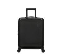 American Tourister Maleta DashPop Spinner 55/23 bolsillo frontal portátil verdadero negro