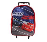 Trolley Cars 31 cm, niños, Bolsa de Viaje o Escolar, diseño Divertido y práctico, Azul, Trolley