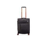 Trolley de tela de cabina Roncato Maleta Move 55 x 40 x 20/23 cm, gris, maleta de cabina tejido expandible