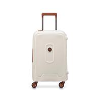 Delsey Paris Moncey Maleta con 4 ruedas blanco, fibra sintética, 35 x 55 x 25cm