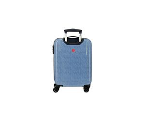 Trolley marvel abs 55cm.4r. spiderman denim azul Talla única