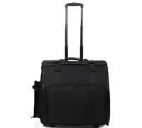 Trolley para acordeón 96-120 bajos,Maleta con Ruedas Acordeón,bolso para acordeón,funda para acordeón con poleas,Bolsa de Almacenamiento de Acordeón Correa de Hombro Gruesa Duradera a Prueba de Golpes