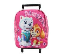 Trolley Paw Patrol 24 x 28 x 10, Maleta Infantil con Ruedas, diseño Divertido y práctico para los pequeños fanáticos de la Patrulla Canina, Rosa, Trolley