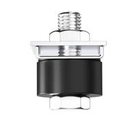 Trolley Roller Wheels - Heavy Duty Rubber Steel Stopper Hardware | Strut Channel Trolley Roller Limit For Factory, Garage, Workshop, Conveyor, Cart, Tool Cabinet