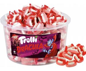 Trolli Drácula dientes 150 uds 7 g