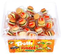 Trolli mini hamburguesa 60 piezas