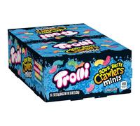 Trolli Sour Brite Mini Crawlers Gummy Candy, 2 Ounce Bag, Pack of 18