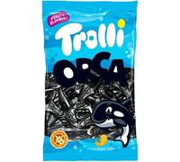Trolli - Surtido de Gominolas 1kg con Formas Divertidas: Cien Pies, Pizzas, Culebras, Animales, Frutas, Brillo y Figuras Marinas (Orcas), Ideal para Fiestas y Regalos