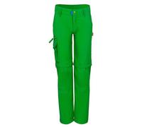 Trollkids Pantalones con Cremallera Quick-Dry Oppland Slim Fit, Color Verde Indio Talla 10 años (140cm)
