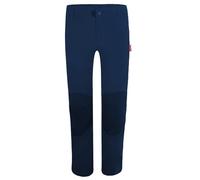 Trollkids Pantalones de trekking para niños Hammerfest Pro, Azul Marino Naranja, 152 cm