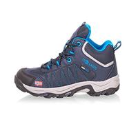 Trollkids Zapatos Impermeables Fjell Hiker para niños, Color Azul Marino/Azul Mediano Talla 32 EU