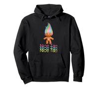 Trolls Bonito Tan Vibrante Cabello Divertido Look Sudadera con Capucha