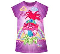 Trolls Camisón para niñas Poppy Morado 6-7 Años