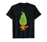 Trolls Deja Que Tus Colores Brillen Arte Divertido Camiseta