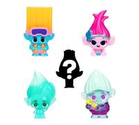 Trolls DreamWorks Fun Fair Surprise Mineez - Figuras coleccionables de 1.5 pulgadas - Sweet Surprise paquete de 5, más de 35 para coleccionar en la serie 2