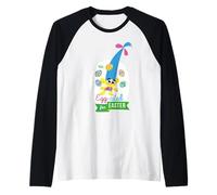 Trolls Egg-Cited For Easter Camiseta Manga Raglan