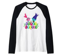 Trolls Happy Easter with Poppy and Branch Camiseta Manga Raglan