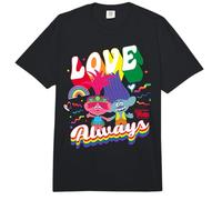 Trolls Love Always Rainbow Comfort Colors Adult Heavyweight T-Shirt