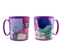 Trolls- Taza plástico microondas, 350 ml (Stor S84104)
