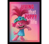 Trolls World Tour FP12816P-PL - Imagen enmarcada 34 x 45 cm (Poppy Life), Multicolor, 34,5 x 45,5 x 1,5 cm
