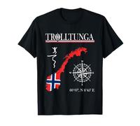 Trolltunga Noruega - Aventura de Senderismo - Naturaleza escandinava Camiseta