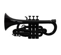 Tromba Pro Professional Plastic Bb Cornet-Black
