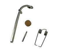 Trombón Agua Spit Valor Springs Accesorios Instrumento Válvulas de drenaje de trompeta Alta Piezas de repuesto de corcho duraderas